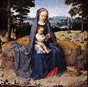 Gerard David The Rest on The Flight into Egypt oil